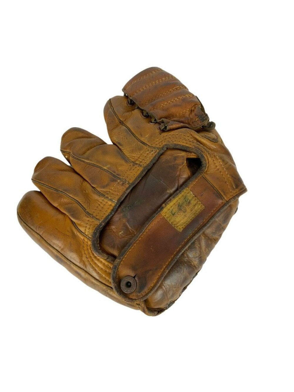 Nokona G51 Howard Pollet Baseball Glove RHT Split Fingers Cowhide Vtg 1940s Rare